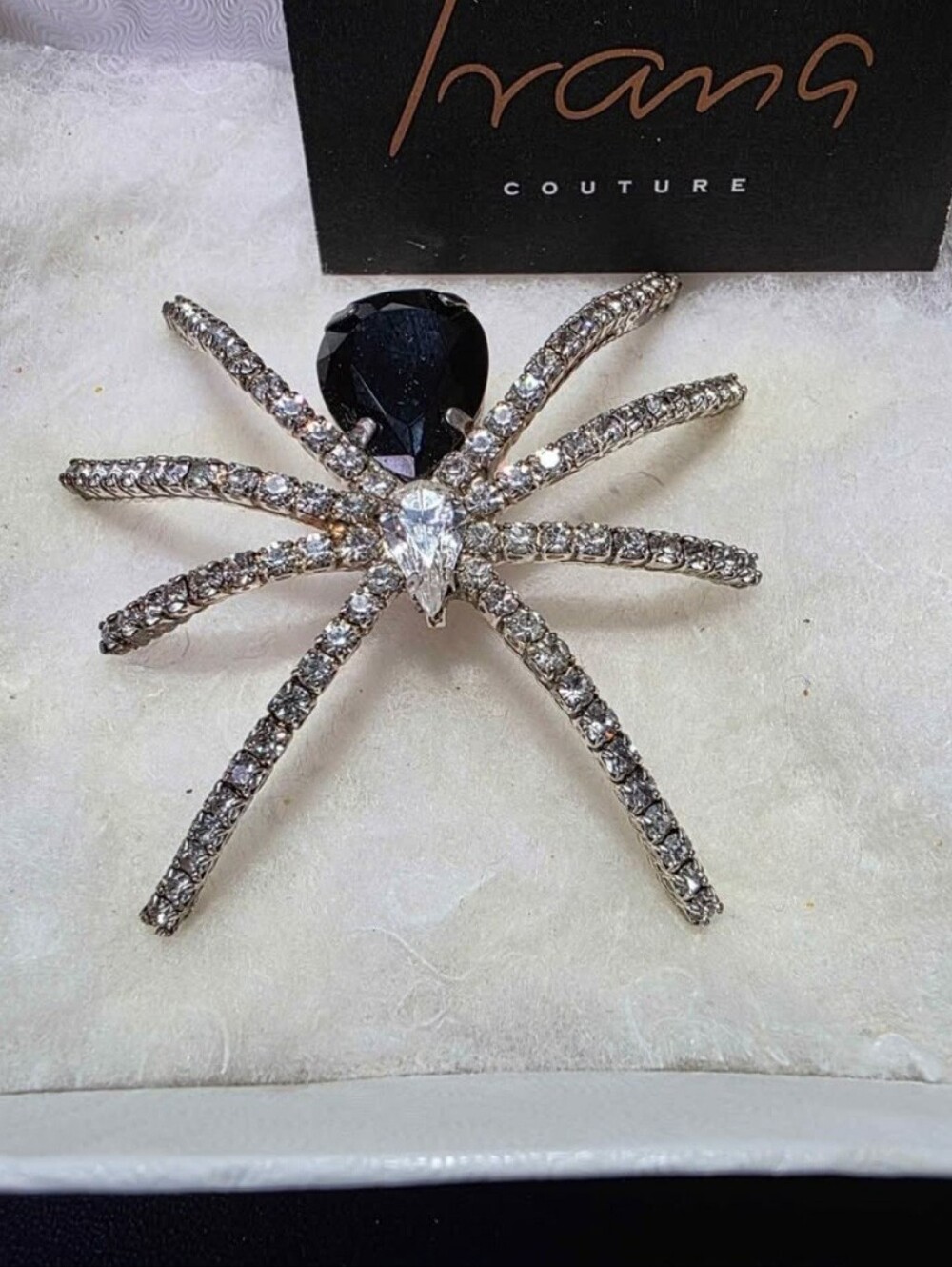Ivana Trump Spider Broach